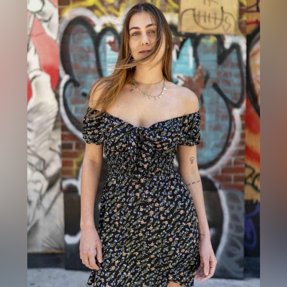 Grit n Glory Heartbreaker Floral Mini Dress